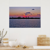 Poster Sunrise des Maldives (Cuisine)