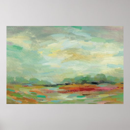 Poster Sunrise Field Abstract | Silvia (Devant)