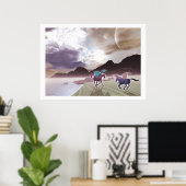 Poster Sunrise Frolic (Bureau à domicile)