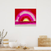 Poster Sunrise, Georgia O'Keeffe, (Cuisine)