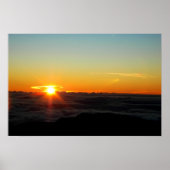 Poster Sunrise Haleakala (Devant)