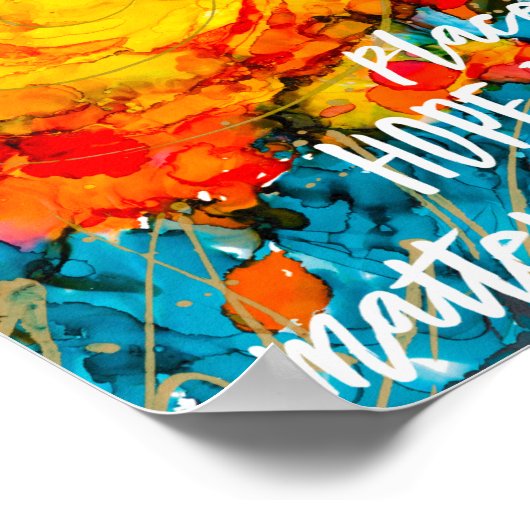 Poster Sunrise Hope Lovitude (Coin)