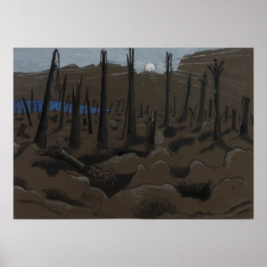 Poster Sunrise Inverness Copse (Devant)