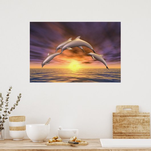 Poster Sunrise Jump (Cuisine)