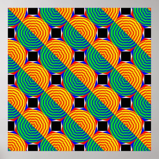 Poster Sunrise numérique par Kenneth Yoncich (Devant)