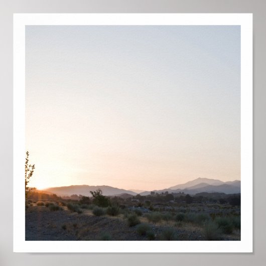 Poster Sunrise occidentale (Devant)