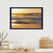 Poster Sunrise Ocean Photo (Cuisine)