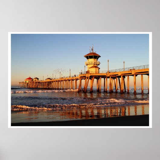 Poster Sunrise Surf City (Devant)