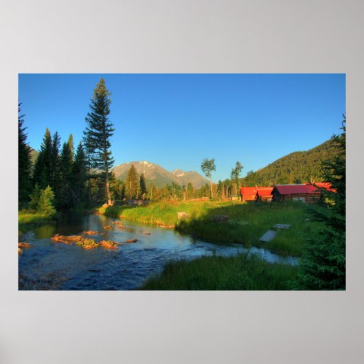 Poster Sunrise Up Canyon (Devant)