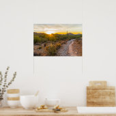 Poster Sunrize Over Arizona Trail (Cuisine)