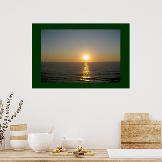 Poster Sunset (Cuisine)