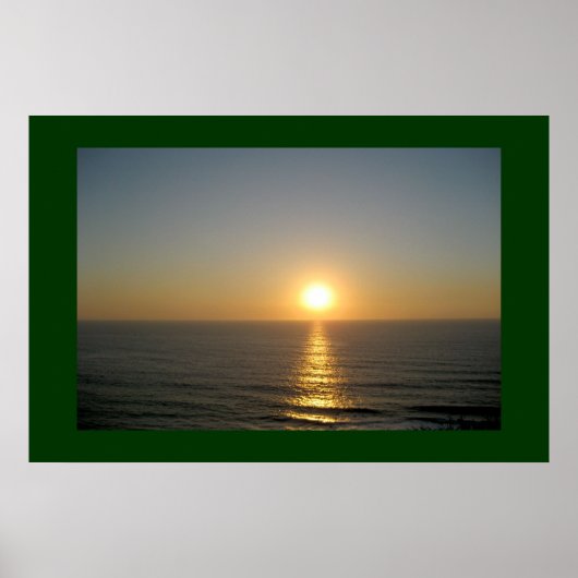 Poster Sunset (Devant)