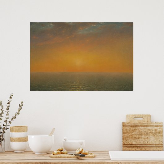 Poster Sunset (Cuisine)