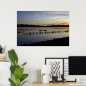 Poster Sunset (Bureau à domicile)