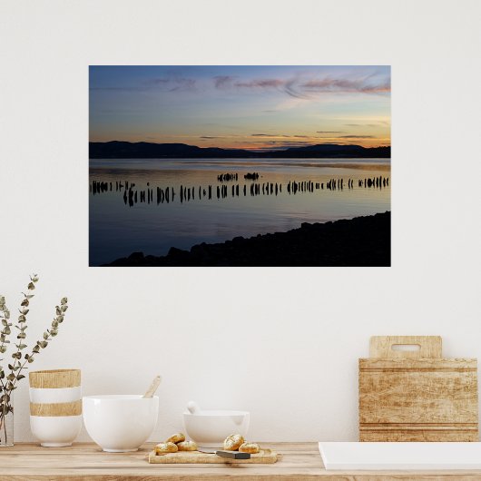 Poster Sunset (Cuisine)