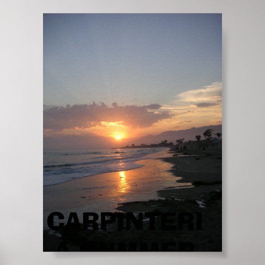 Poster Sunset401, CARPINTERIA SUMMER 2006 (Devant)