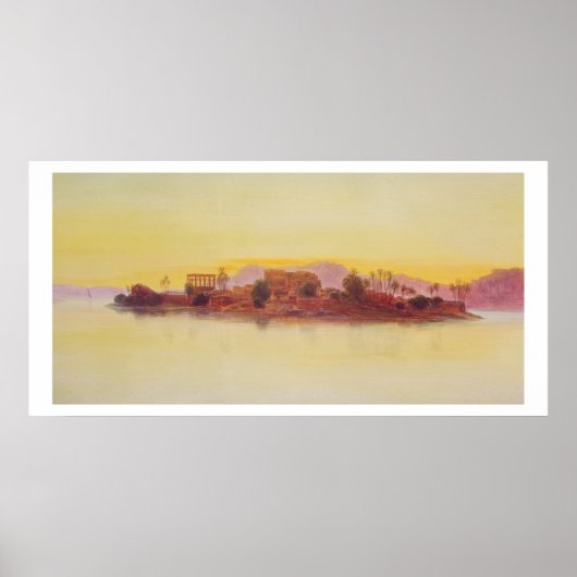 Poster Sunset, 1861 (panneau) (Devant)