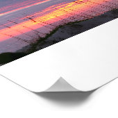 Poster Sunset balnéaire (Coin)