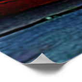 Poster Sunset Bliss : Hues Balnéaires (Coin)