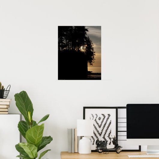 Poster Sunset Bluff (Bureau à domicile)