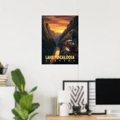 Poster Sunset Canyon – Lake Tuscaloosa, Alabama (Bureau à domicile)