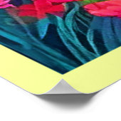 Poster Sunset Cliff Paradise Art (Coin)