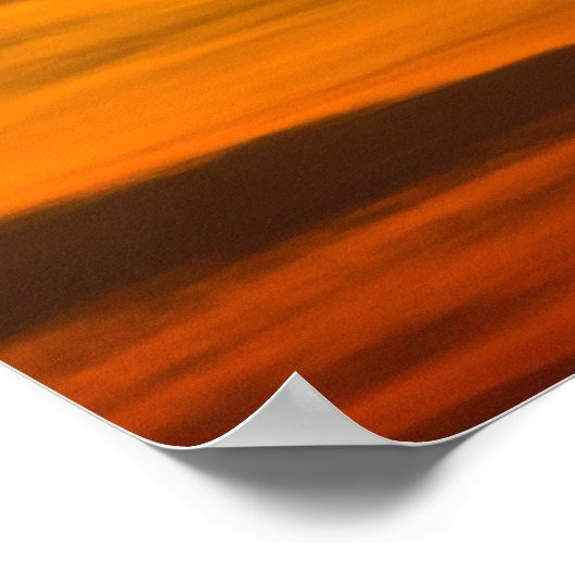 Poster Sunset Closeup, Michigan. (Coin)