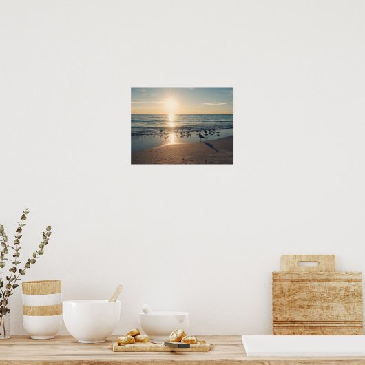Poster Sunset de Clearwater Beach (Cuisine)