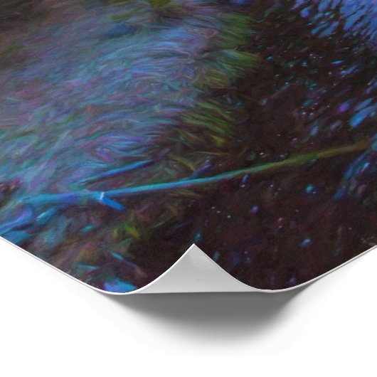 Poster Sunset de la rivière Madison (Coin)