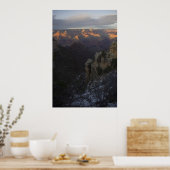 Poster Sunset de retour de la bordure sud (Cuisine)