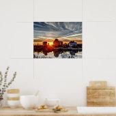 Poster Sunset de Saskatoon (Cuisine)