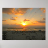 Poster Sunset de Tel Aviv (Devant)