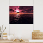 Poster Sunset Dreamer (Cuisine)