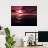 Poster Sunset Dreamer (Bureau à domicile)