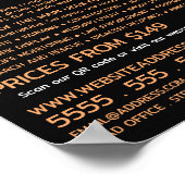 Poster Sunset Drone Silhouette, société de location de dr (Coin)