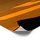 Poster Sunset du désert du sud-ouest avec Mesas (Coin)