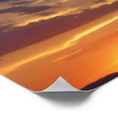 Poster Sunset du Nouveau-Mexique (Coin)