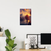 Poster Sunset Kingdom, Le Château Enchanté (Bureau à domicile)