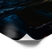 Poster Sunset Lake Art (Coin)
