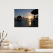 Poster Sunset Maldives (Cuisine)