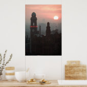 Poster Sunset Manchester (Cuisine)