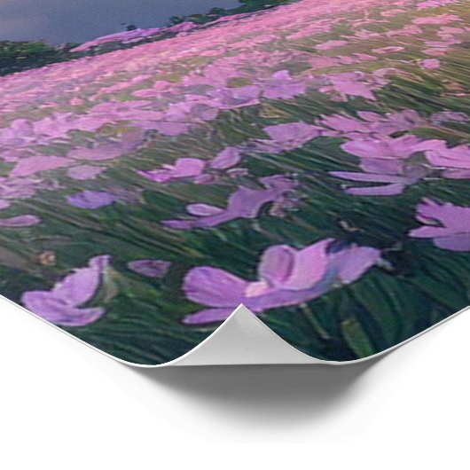 Poster Sunset Mountain Lake (Coin)