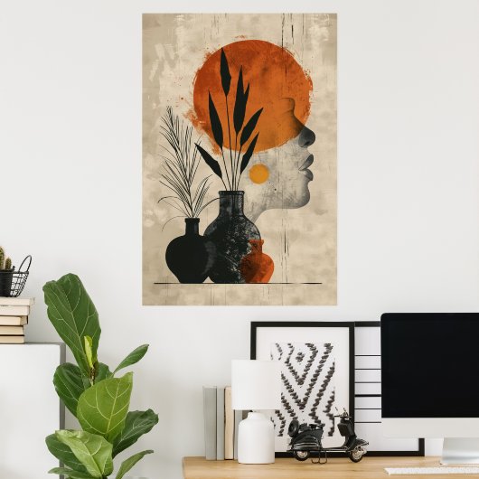 Poster Sunset Muse (Bureau à domicile)