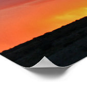 Poster Sunset occidental (Coin)