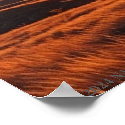 Poster Sunset occidental (24 x 36) (Coin)