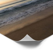 Poster Sunset plage (Coin)