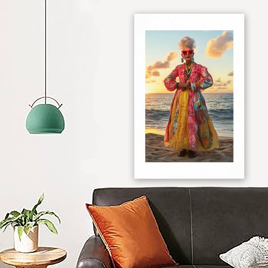 Poster Sunset Portrait