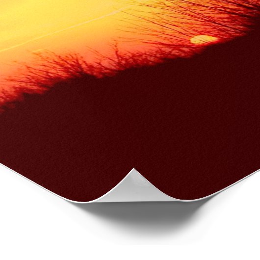 Poster Sunset Rainbow (Coin)