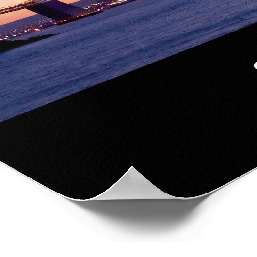 Poster Sunset San Francisco (Coin)