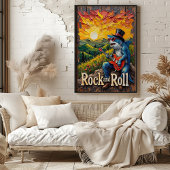 Poster Sunset Serenade : Encore du requin